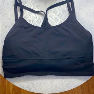 Athleta Racerback Lined Sports Bra